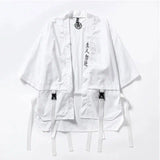 Lovemi -  Cardigan cotton and linen casual robe Outerwear & Jackets Men LOVEMI White M 