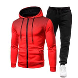 LOVEMI - Lovemi - Casual Fashion Hooded Jacket Mens Suit