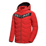 Lovemi -  Casual hooded down jacket Down Jackets LOVEMI Red L 