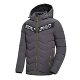 Lovemi -  Casual hooded down jacket Down Jackets LOVEMI Grey L 