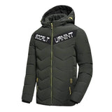 Lovemi -  Casual hooded down jacket Down Jackets LOVEMI Army Green L 