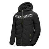 Lovemi -  Casual hooded down jacket Down Jackets LOVEMI Black L 