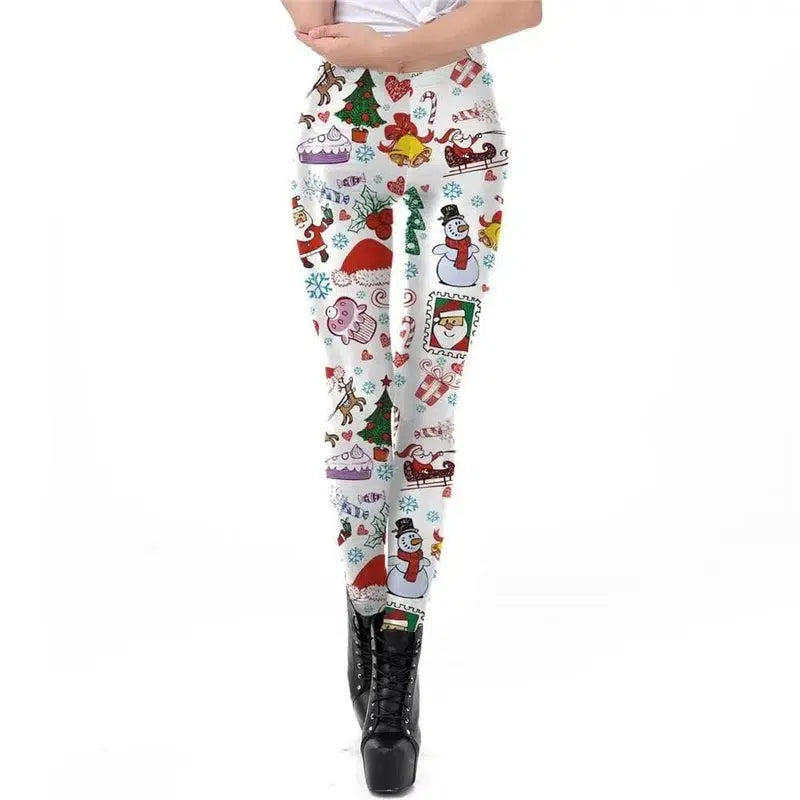 LOVEMI - Lovemi - Christmas Printed leggings