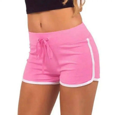 Fast Dry Drawstring Festival Shorts (Multiple Colors)-Pink-14