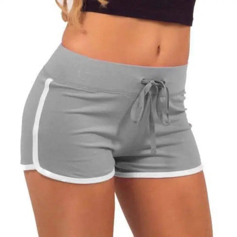 Fast Dry Drawstring Festival Shorts (Multiple Colors)-Grey-18