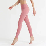 Fitness pants women stretch tight yoga pants-Bean Paste-2