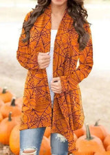 LOVEMI - Lovemi - Halloween Digital Printing Casual Cardigan Jacket