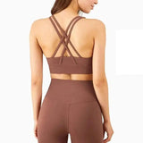 High Waist Sports Slim Fitness Yoga Pants-Ancient Copper top-7