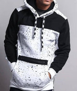 Lovemi -  Hooded Printed Patchwork Sweatshirt Outerwear & Jackets Men LOVEMI   