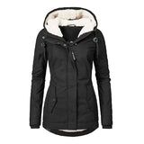 LOVEMI - Lovemi - Hot Style Ladies Long-Sleeved Zipper Pocket Padded