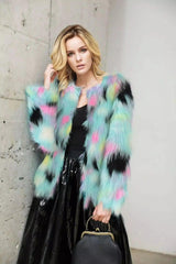 LOVEMI - Lovemi - Imitation fur coat