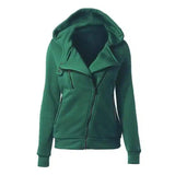 Lovemi -  Ladies Winter Hooded Jackets Coat For Women Hoodies LOVEMI Green XS 