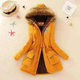 Lovemi -  Large wool collar lamb coat Coats LOVEMI Ginger S 
