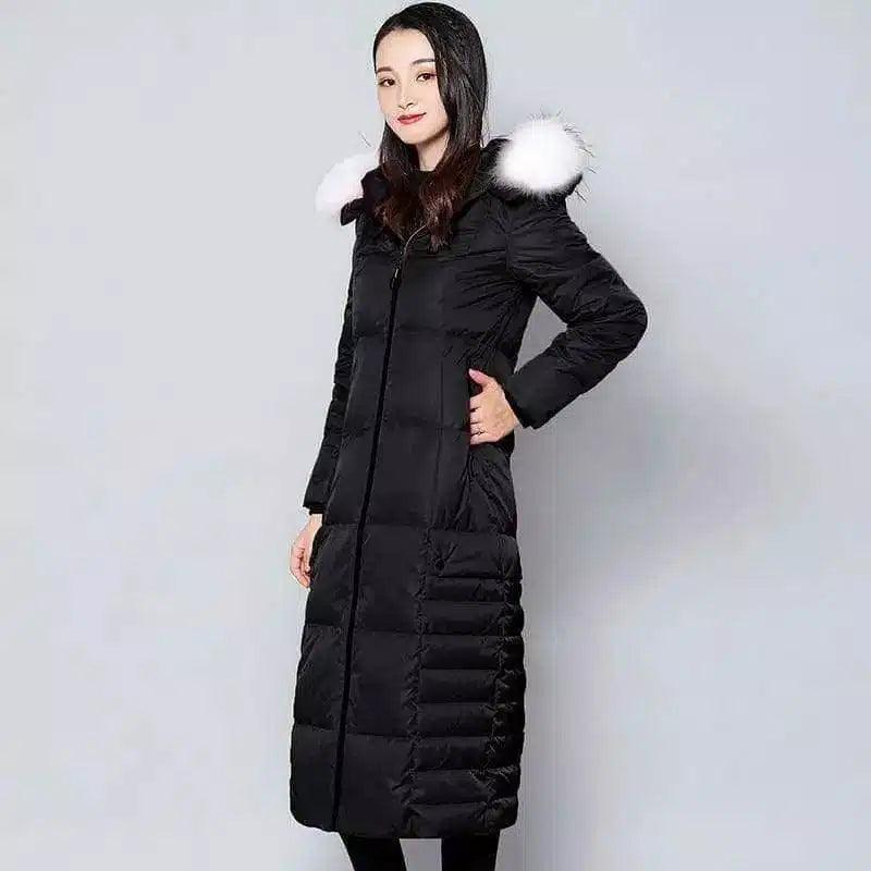 LOVEMI - Lovemi - Long Sleeve Thickened Straight-Cut Coat