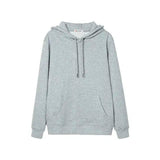 Lovemi -  Men's solid color hooded pullover sweater Outerwear & Jackets Men LOVEMI Grey S 