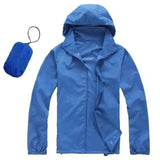 Lovemi -  Men's thin sports windbreaker Hoodies LOVEMI Royal Blue XS 