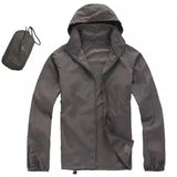 Lovemi -  Men's thin sports windbreaker Hoodies LOVEMI Dark grey XS 