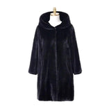 Lovemi -  Mink Faux Fur Coat Fur coat LOVEMI Pink XS 