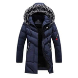 Lovemi -  Omi Men's Winter Jackets Down Jackets LOVEMI Blue M 