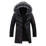 Lovemi -  Omi Men's Winter Jackets Down Jackets LOVEMI Black M 