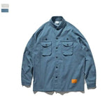 Lovemi -  Pocket stitching men's long sleeves Outerwear & Jackets Men LOVEMI Blue S 