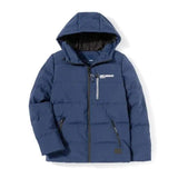 Lovemi -  Printed hooded warm jacket Down Jackets LOVEMI Blue S 