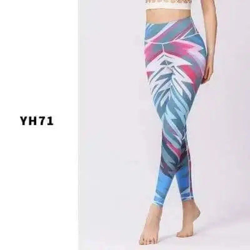 LOVEMI - Lovemi - Printed sports leggings