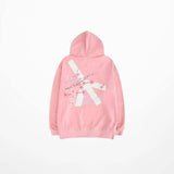 Lovemi -  Printed sweater men's hood Outerwear & Jackets Men LOVEMI Pink S 