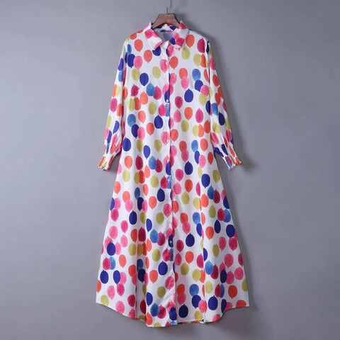 LOVEMI - Lovemi - Sexy Dress With Fashion Print And Long-sleeved