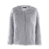 Lovemi -  Simplee Winterjacke - Lauren Fur coat LOVEMI gray S 