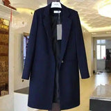 Lovemi -  Small suit was thin and wild jacket Jackets LOVEMI Navy blue S 