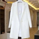 Lovemi -  Small suit was thin and wild jacket Jackets LOVEMI White S 