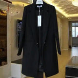 Lovemi -  Small suit was thin and wild jacket Jackets LOVEMI Black S 