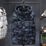 style jacket plus velvet padded coat-Blue-3