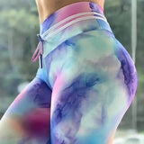 Symphony printed yoga fitness pants slim yoga pants-1