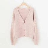 Lovemi -  Wild sweater cardigan Sweaters LOVEMI Pink One size 