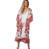 LOVEMI - Lovemi - women's Loose Short Sleeve Bohemian Cape Sunscreen