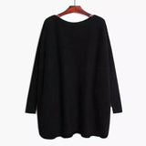 Lovemi -  Women's soft waxy turtleneck solid color sweater Sweaters LOVEMI 8006 black  