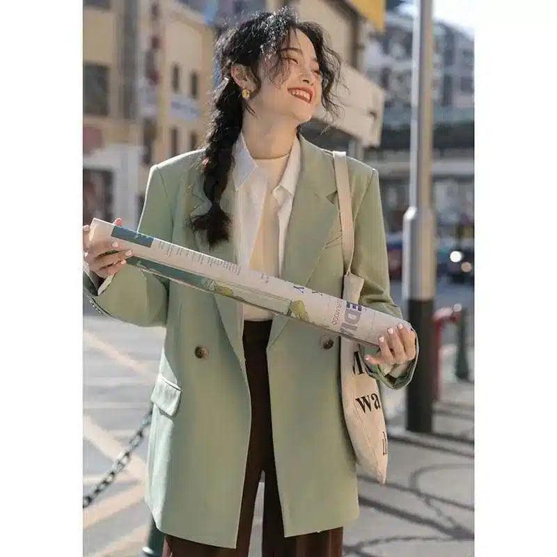 LOVEMI - Lovemi - Women's Suit Jacket Spring And Autumn Design Sense