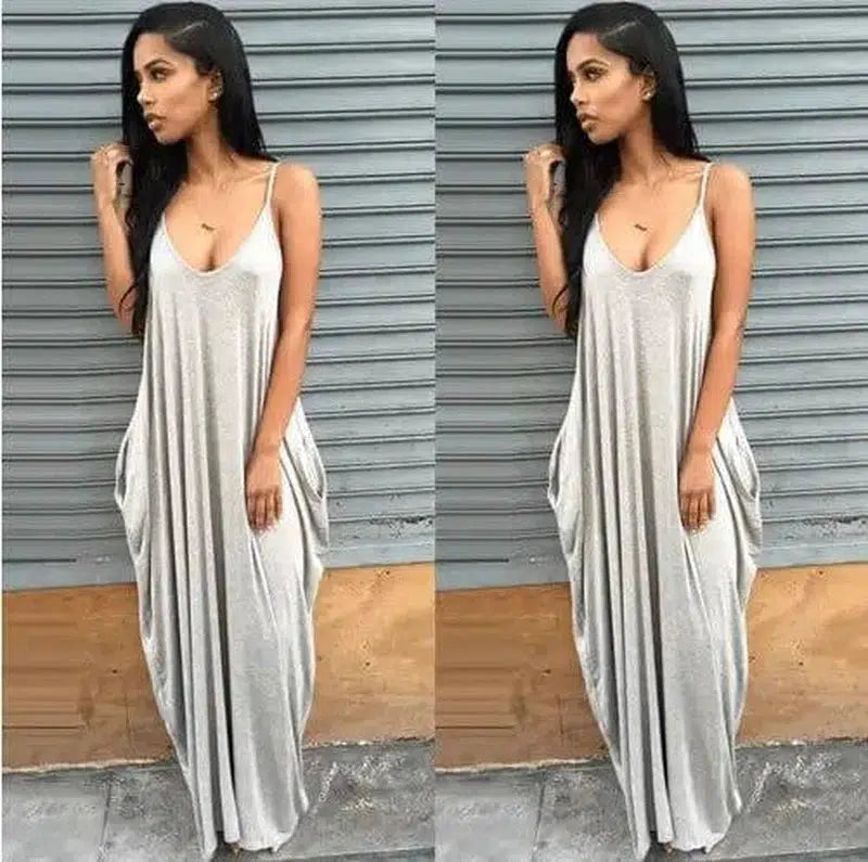 LOVEMI - Lovemi - Women Summer Dress 2019 Casual Long Dresses Plus