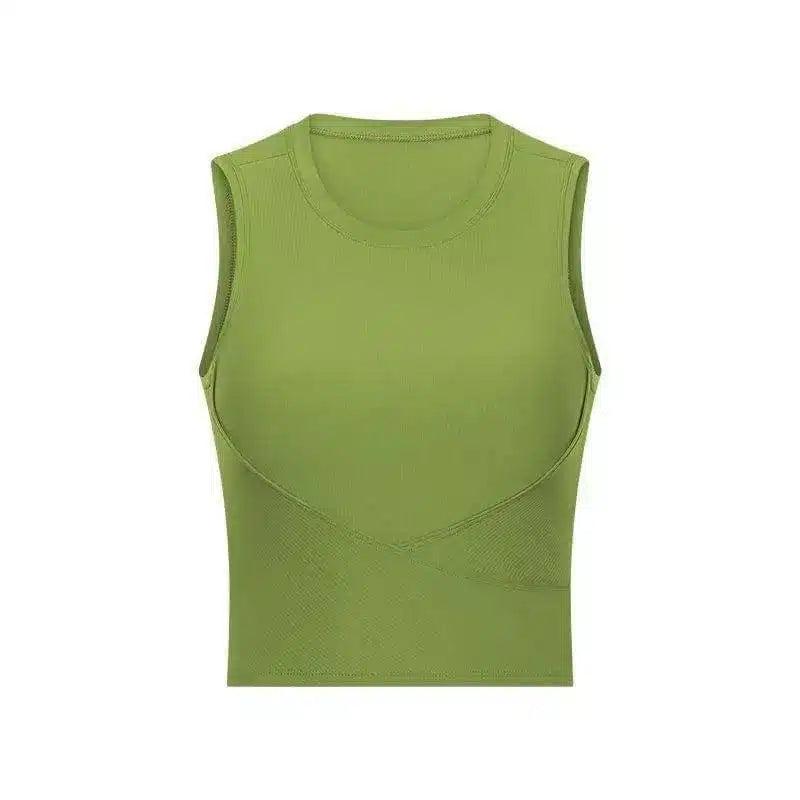 LOVEMI - Lovemi - Yoga Wear Threaded Sports Top