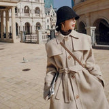 Mid-length and Small Autumn Korean Style Loose Fashion Coat-6