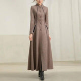 Mid Length Versatile High-end Woolen Coat Coat-7