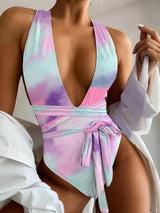 LOVEMI  One piece Purple / S Lovemi -  New Style One-Piece Bikini Swimsuit Sexy Multicolor Ladies