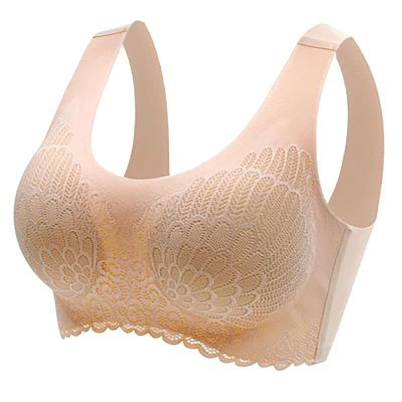 Plus Size Bra 3XL4XL Seamless Bras For Women Underwear BH-4.0-skin-1