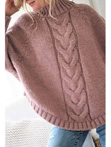 Pullover sweater women loose sweater-3