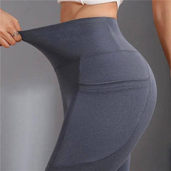 Seamless Leggings With Pocket-4