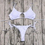 beach swimsuit girl-White-4