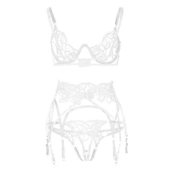 Sexy lace sexy lingerie set-2