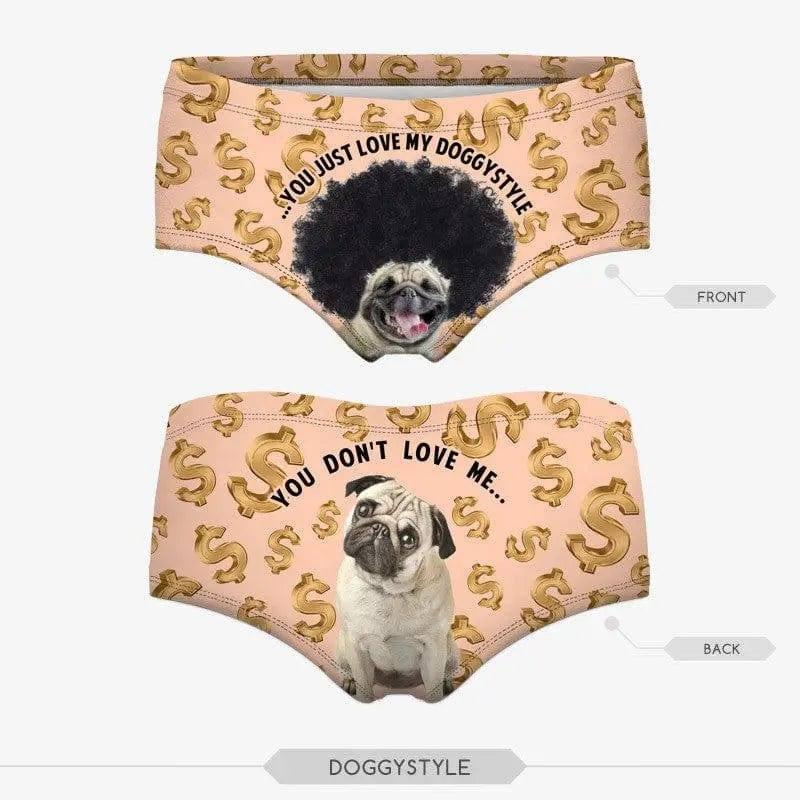 Sexy Panties Wholesale 3d Print Cat Cotton Underwear Women-3-6